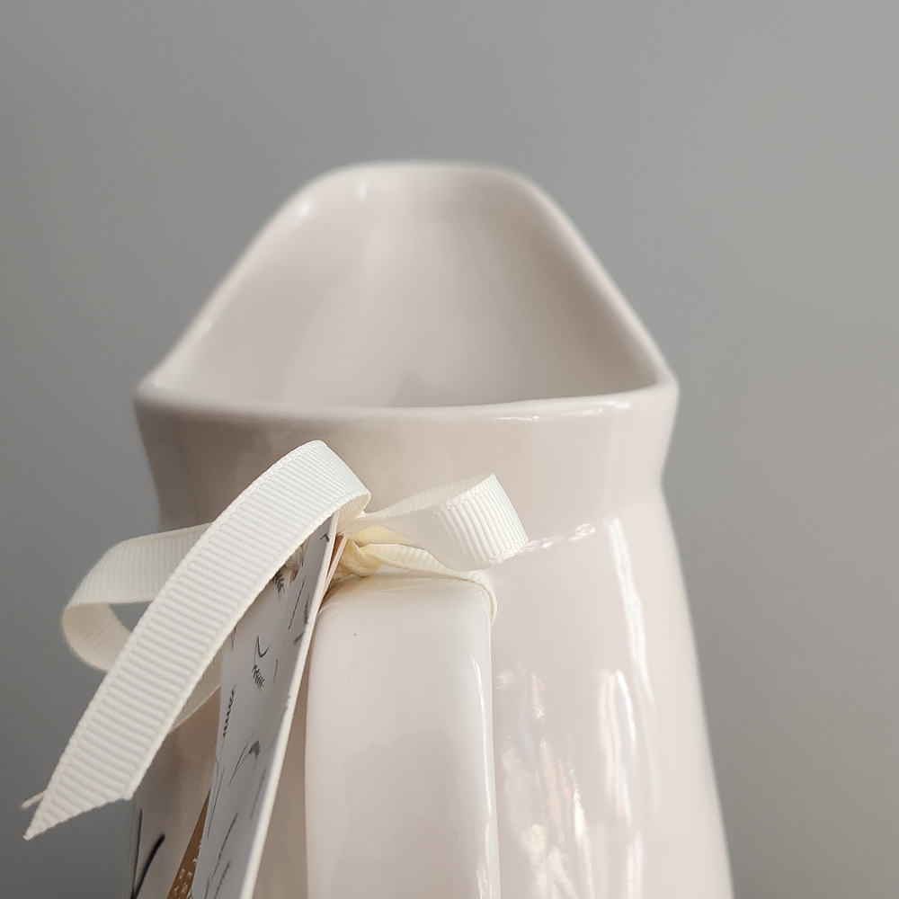 Rae Dunn Cream Colored "Drink" Pitcher with Handle - Picture 11 of 15